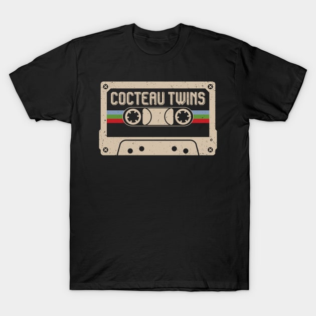 Personalized Cocteau Name Birthday Vintage Cassette Tape T-Shirt by Horton Cyborgrobot